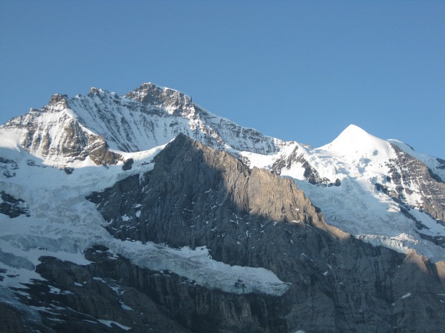 Jungfrau depuis Kleine Scheidegg