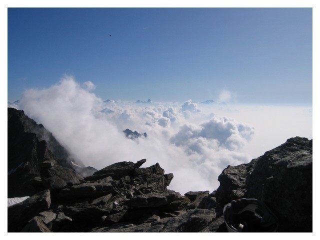 Magie de la mer de nuage