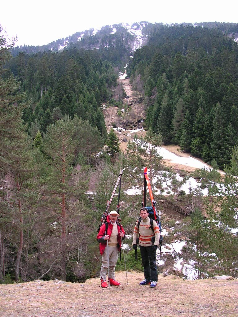 Pas de neige au départ