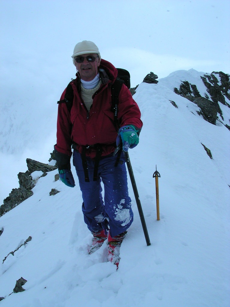 Le médecin de l'expédition sur l'arête finale