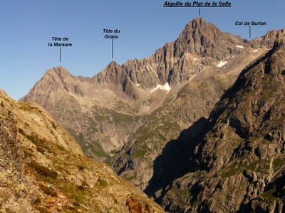 l'Aiguille du Plat de la Selle l'Aiguille du Plat de la Selle