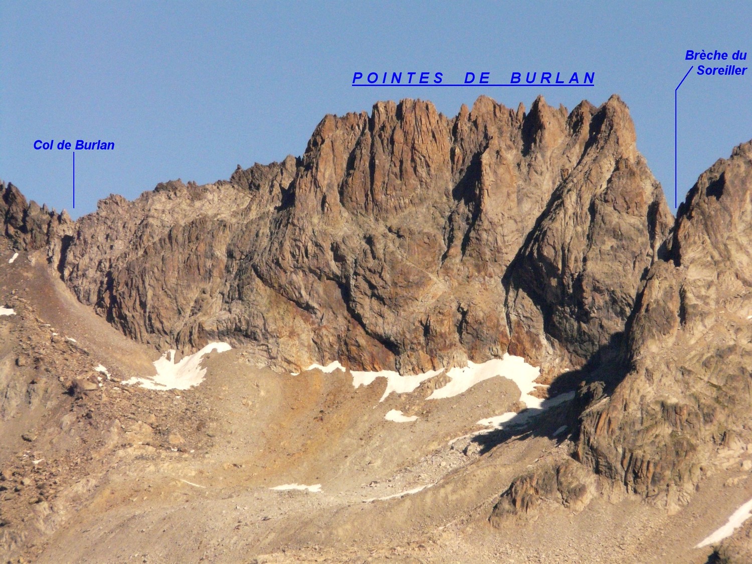 Pointes de Burlan