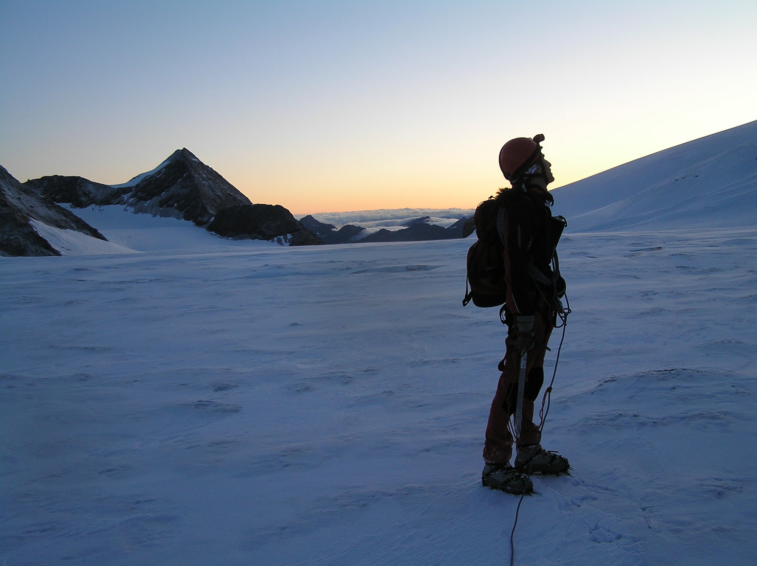 Col des Maisons Blanches, 06:00 le jour se lève.