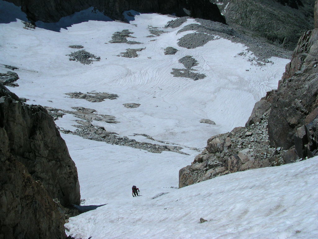 Dans le bas du couloir