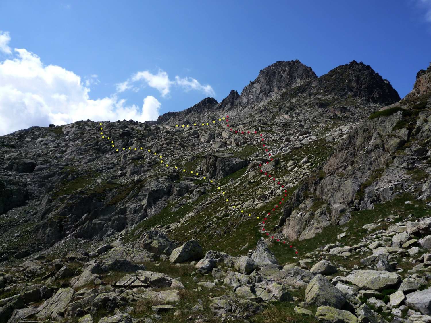 Approche du Campanal de Larrens
