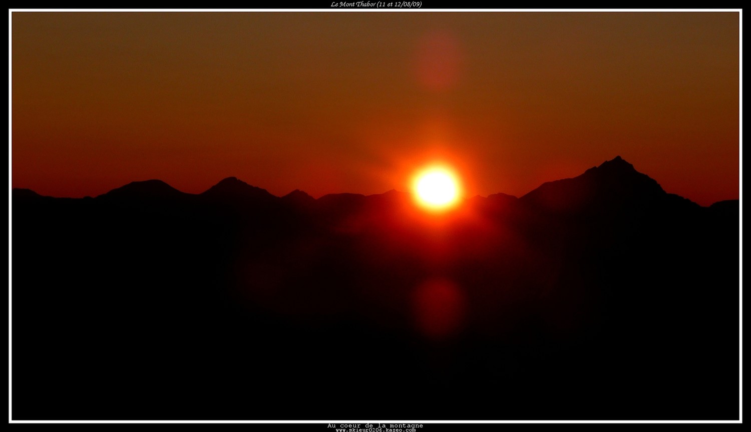 Le levé de soleil