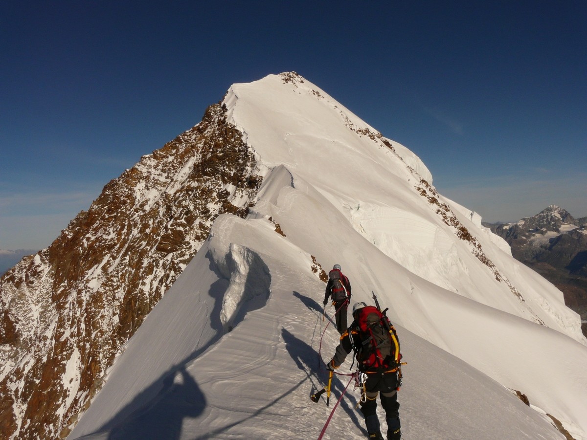 Lyskamm E - sur le fil de l'arête E