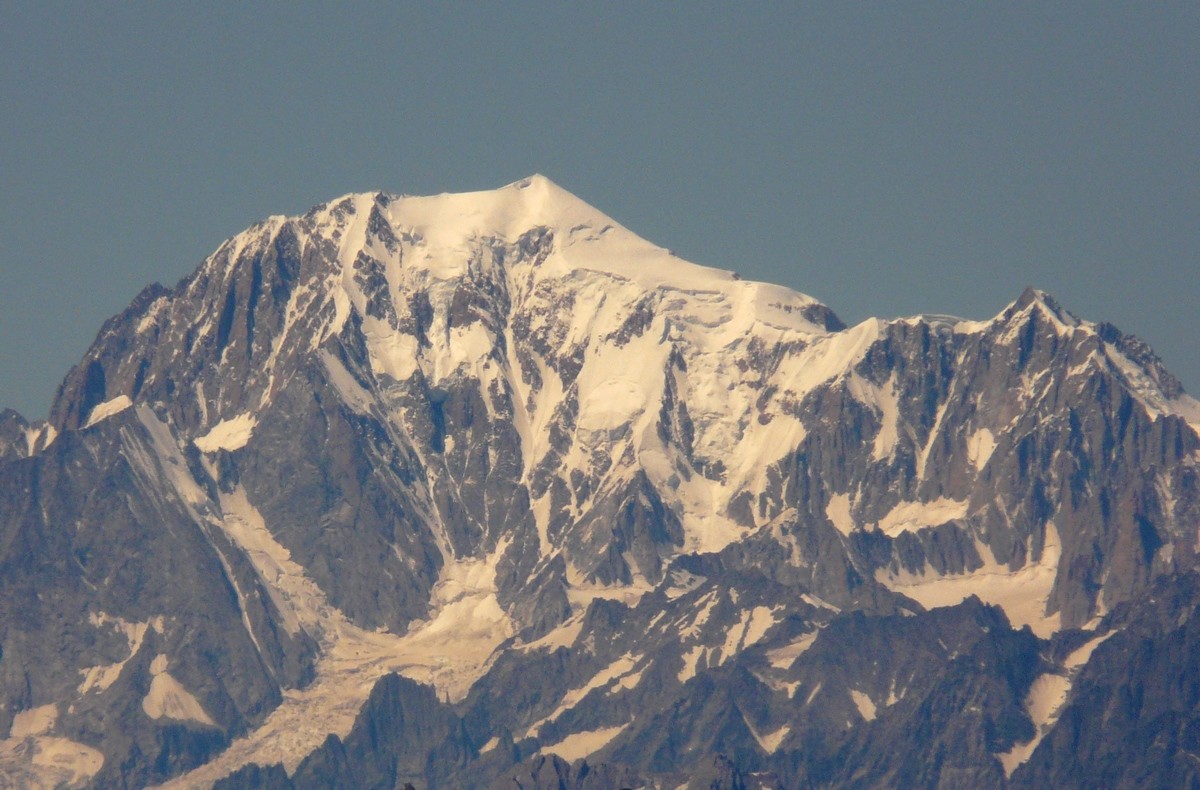 Mont Blanc depuis le Mont Rose