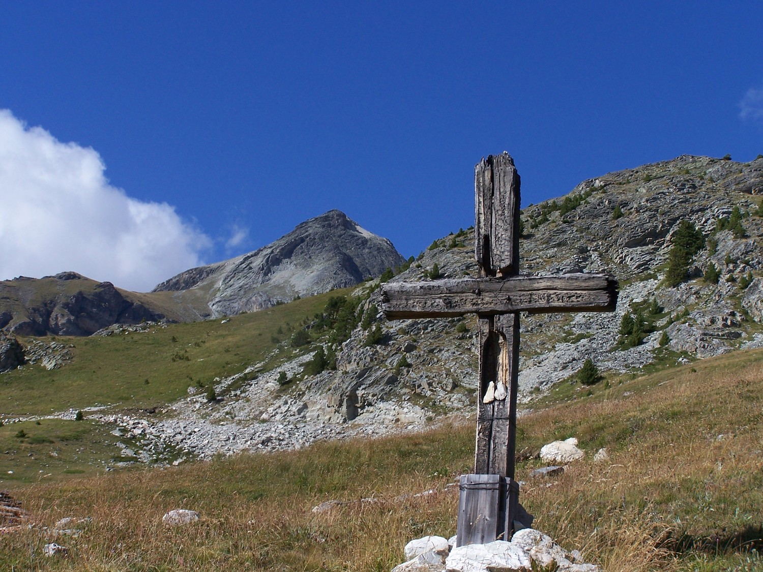 L'arete sud Ouest de la pointe d léché