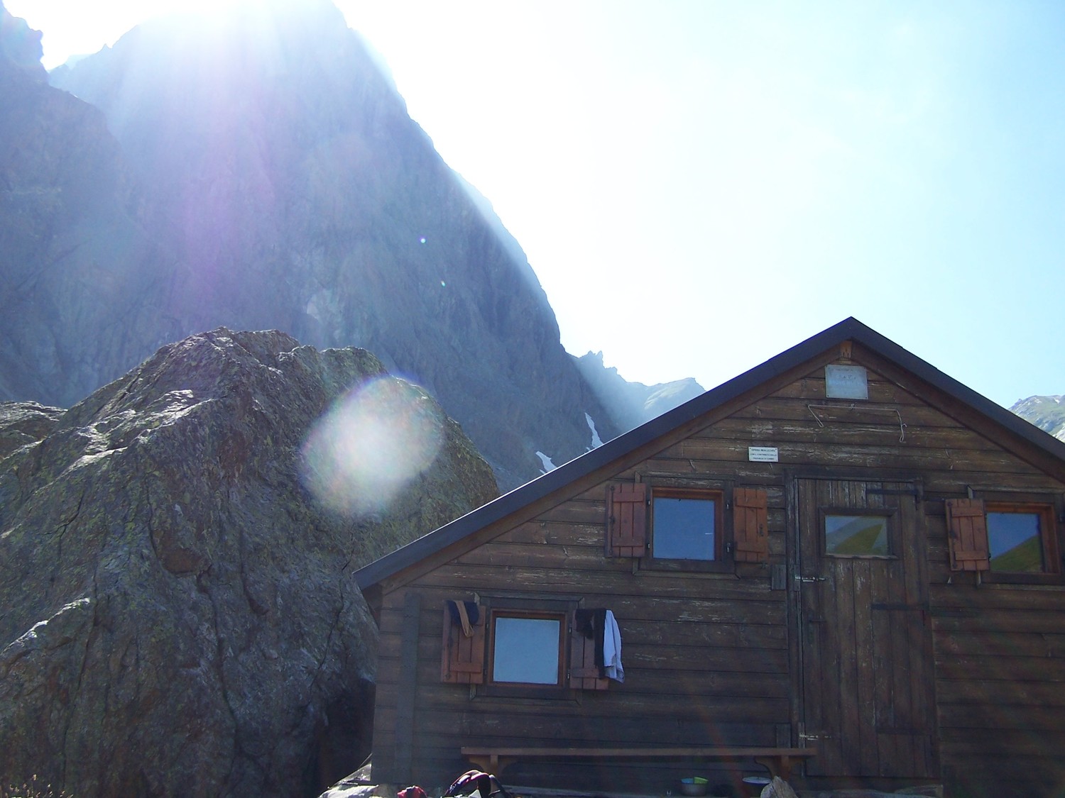 Bivouac Bruno Molino sous la face N de l'Uja di Mondrone
