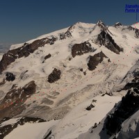 Signalkuppe - voie normale depuis Monte Rosa Hütte