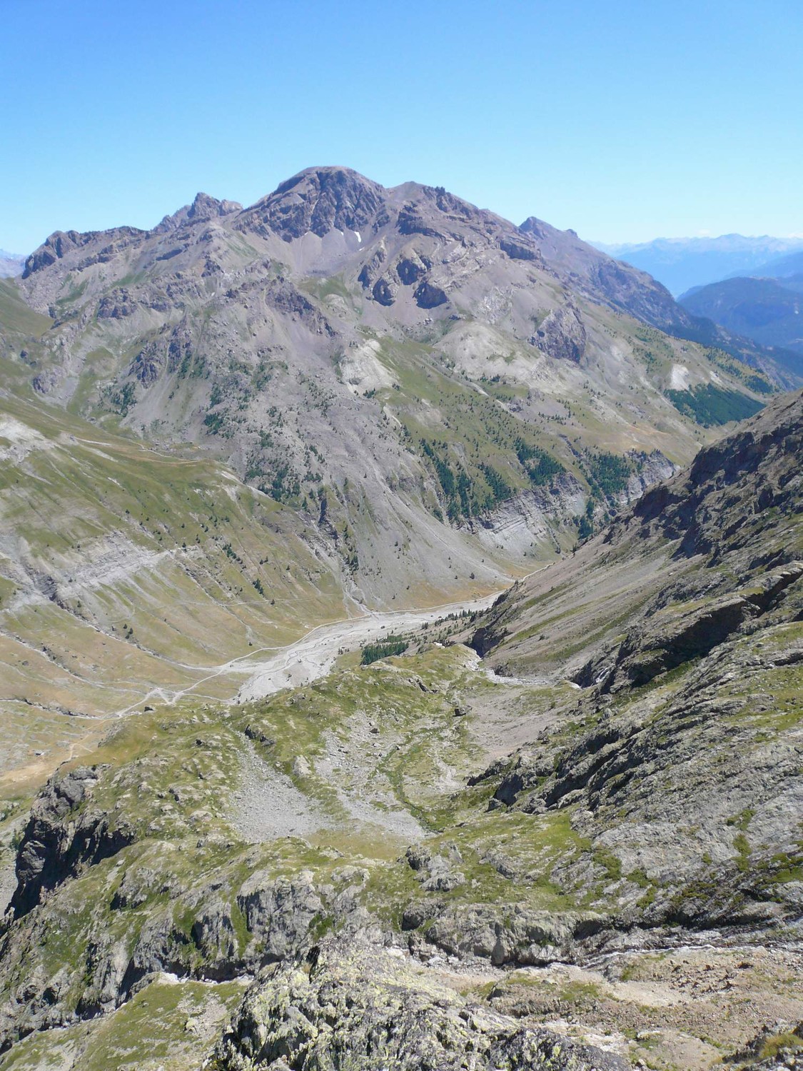 Rocher du Pierron, vallon de Chambran