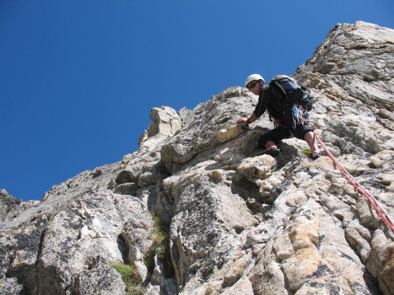 Aiguille d'Orny arête Sud