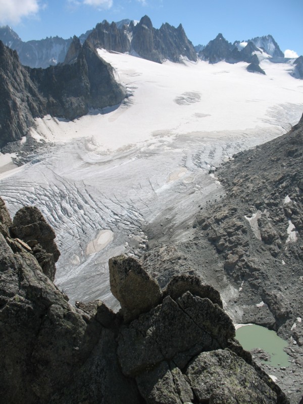 Escalade dans un cadre sublime