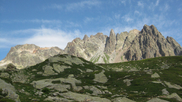 Aiguilles Rouges depuis la Tête aux Vents