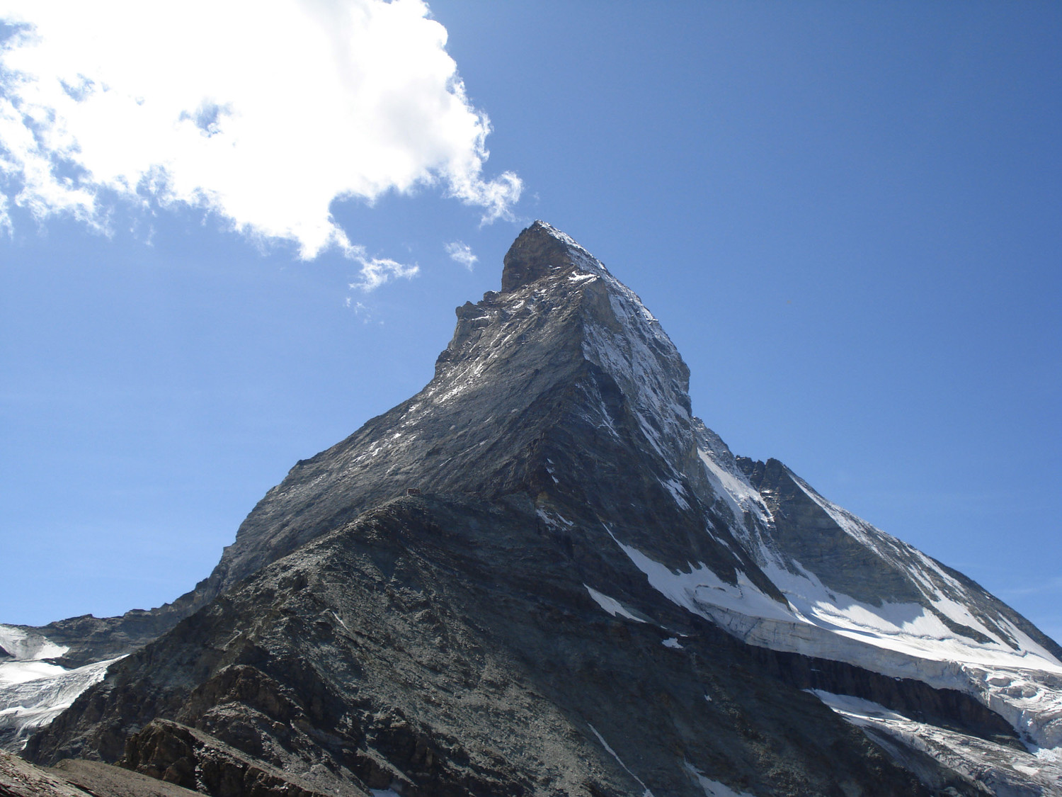 A l'approche du refuge