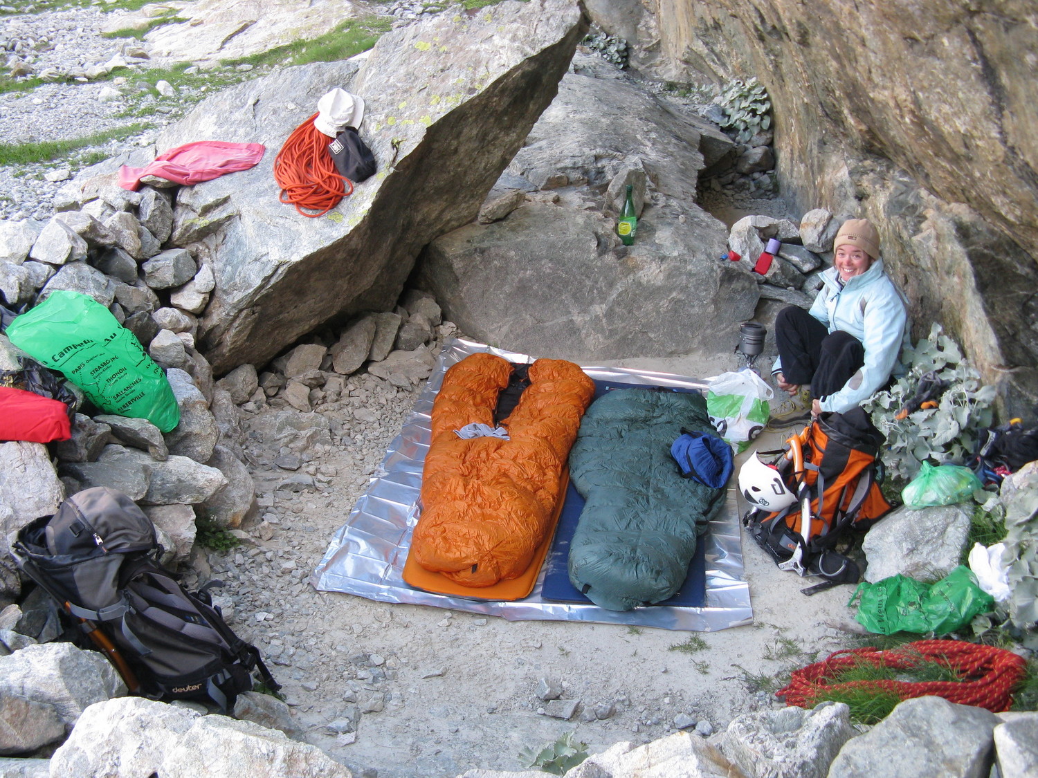 Seuls au bivouac des Balmes de François Blanc, toujours un pur bonheur!
