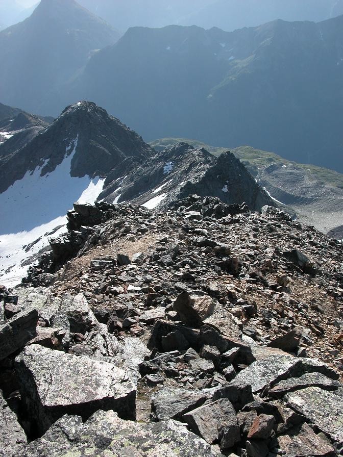 Section de la Sibilufluegrat jusqu'au collet 3019