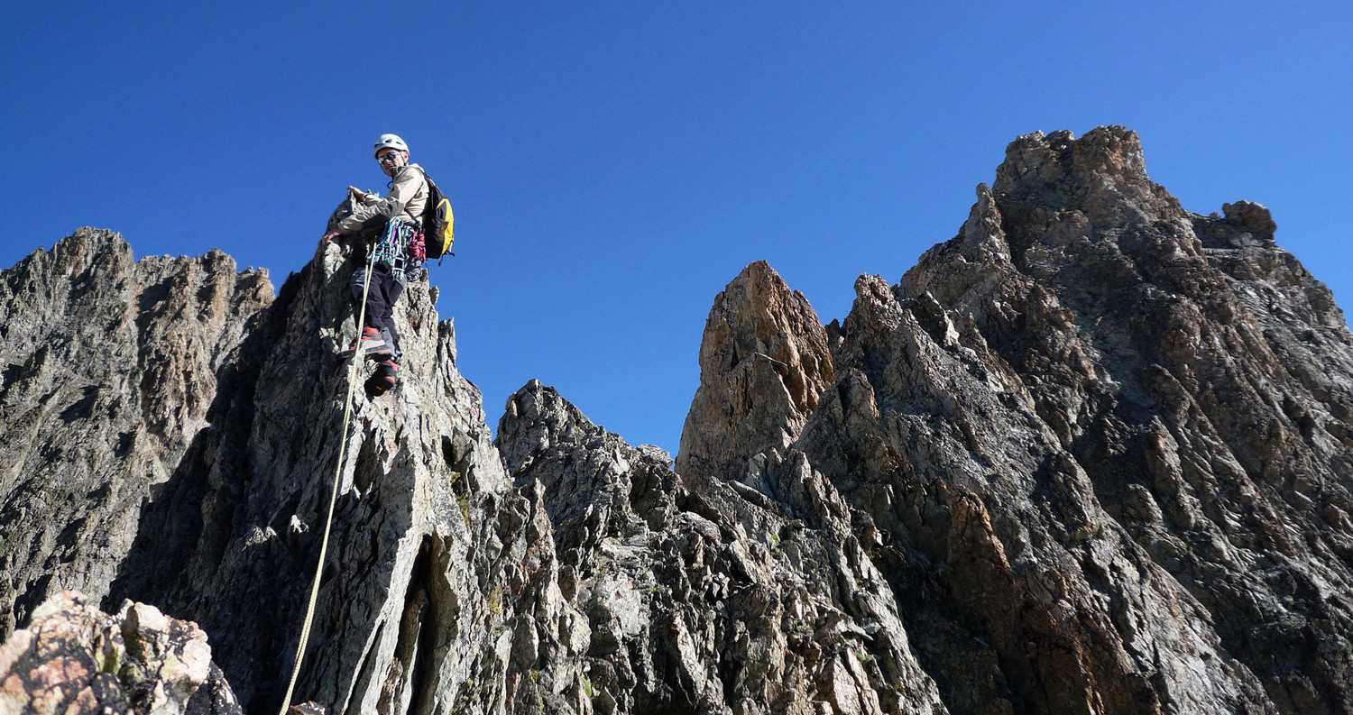 Sur le fil de l'arête