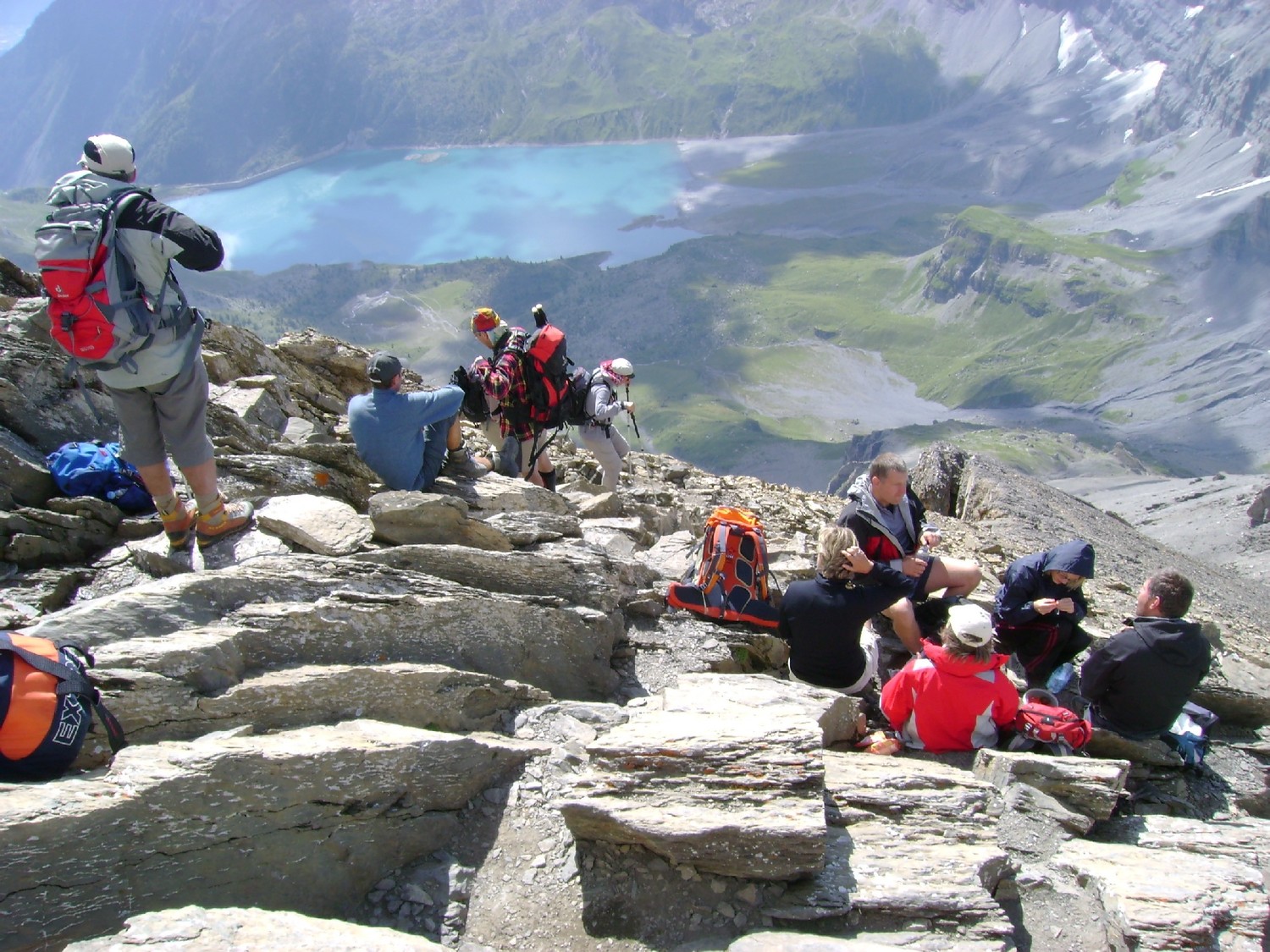Le sommet de la Haute Cime