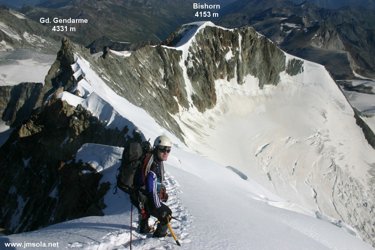 Arête N du Weisshorn