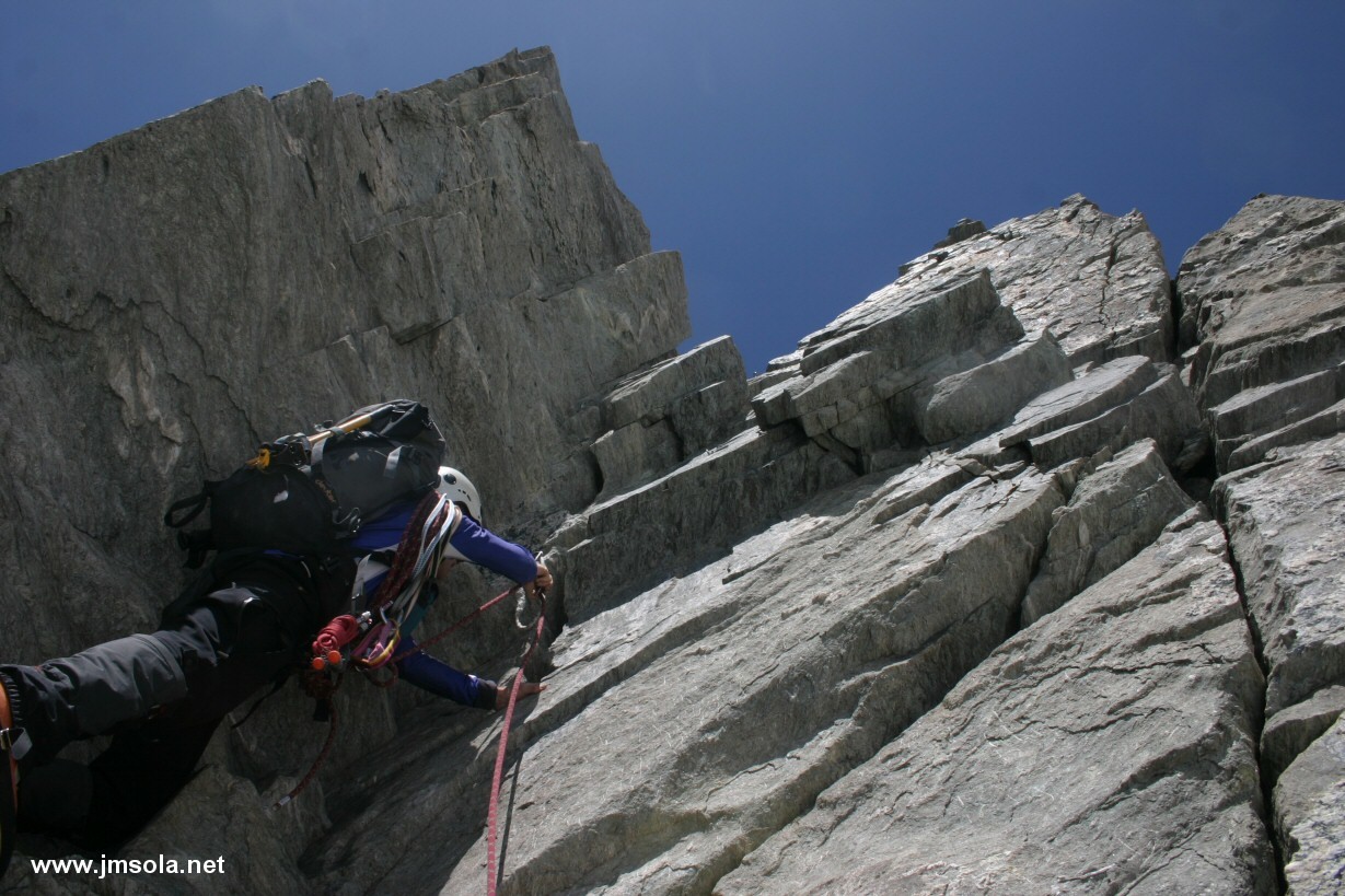Arête N du Weisshorn