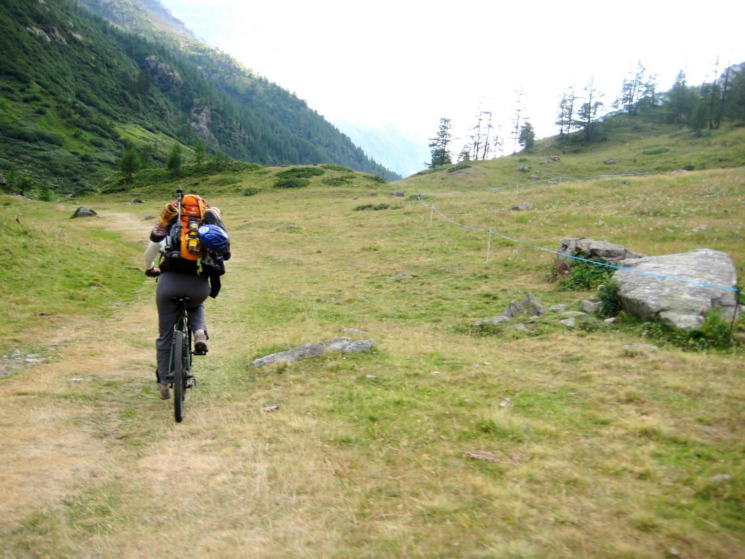Le VTT est vraiment apprécié au retour.....
