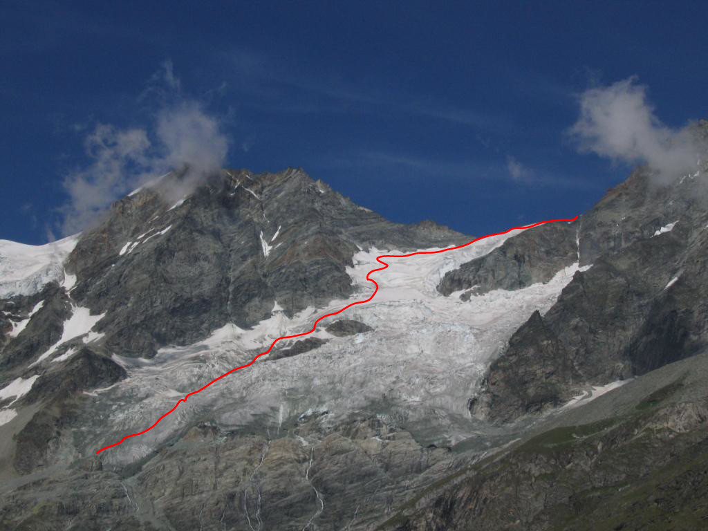 Approche au Schalibivouac