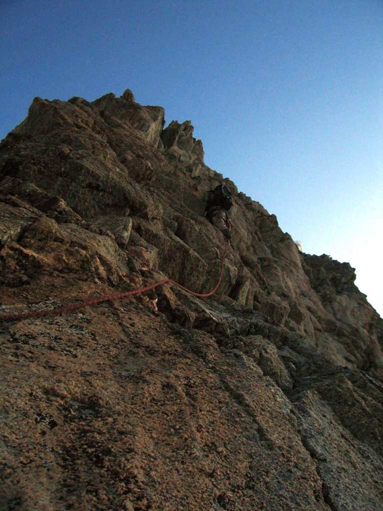 Début de la Schaligrat