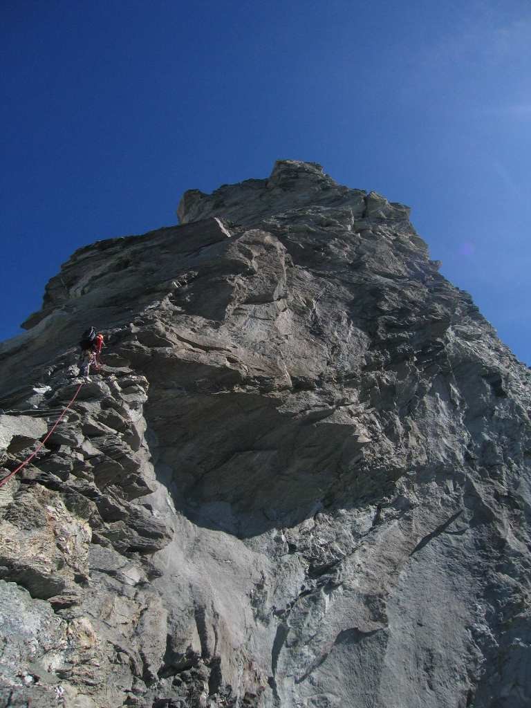 Arête Young: partie finale