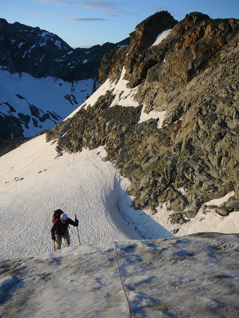 En montant vers le col de l'Evêque