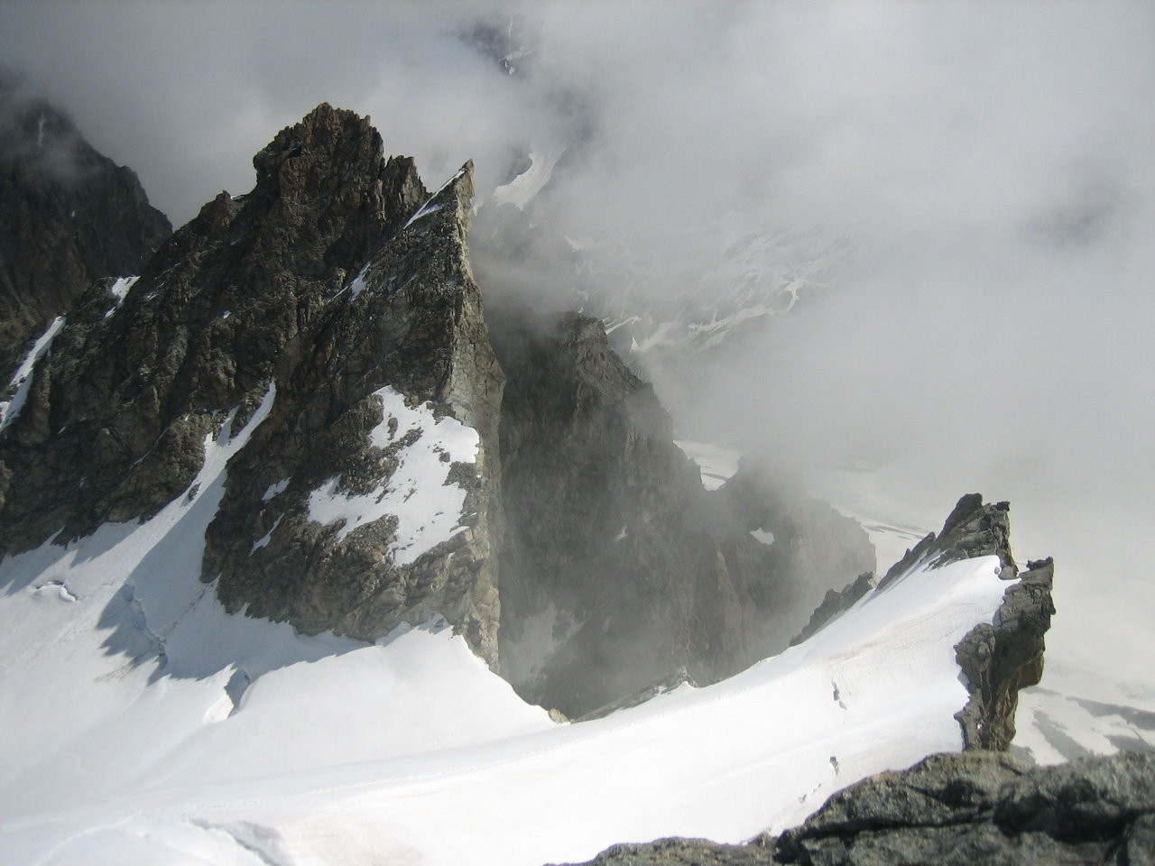 Depuis le sommet de l'Evêque