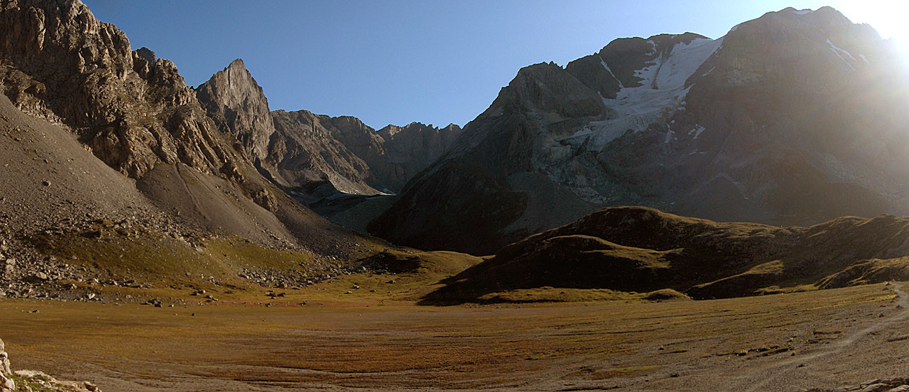 Panorama au col de la Vanoise