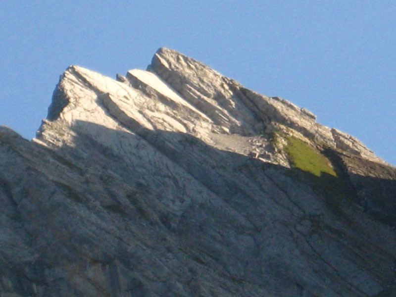 Vue depuis la route qui mène au col