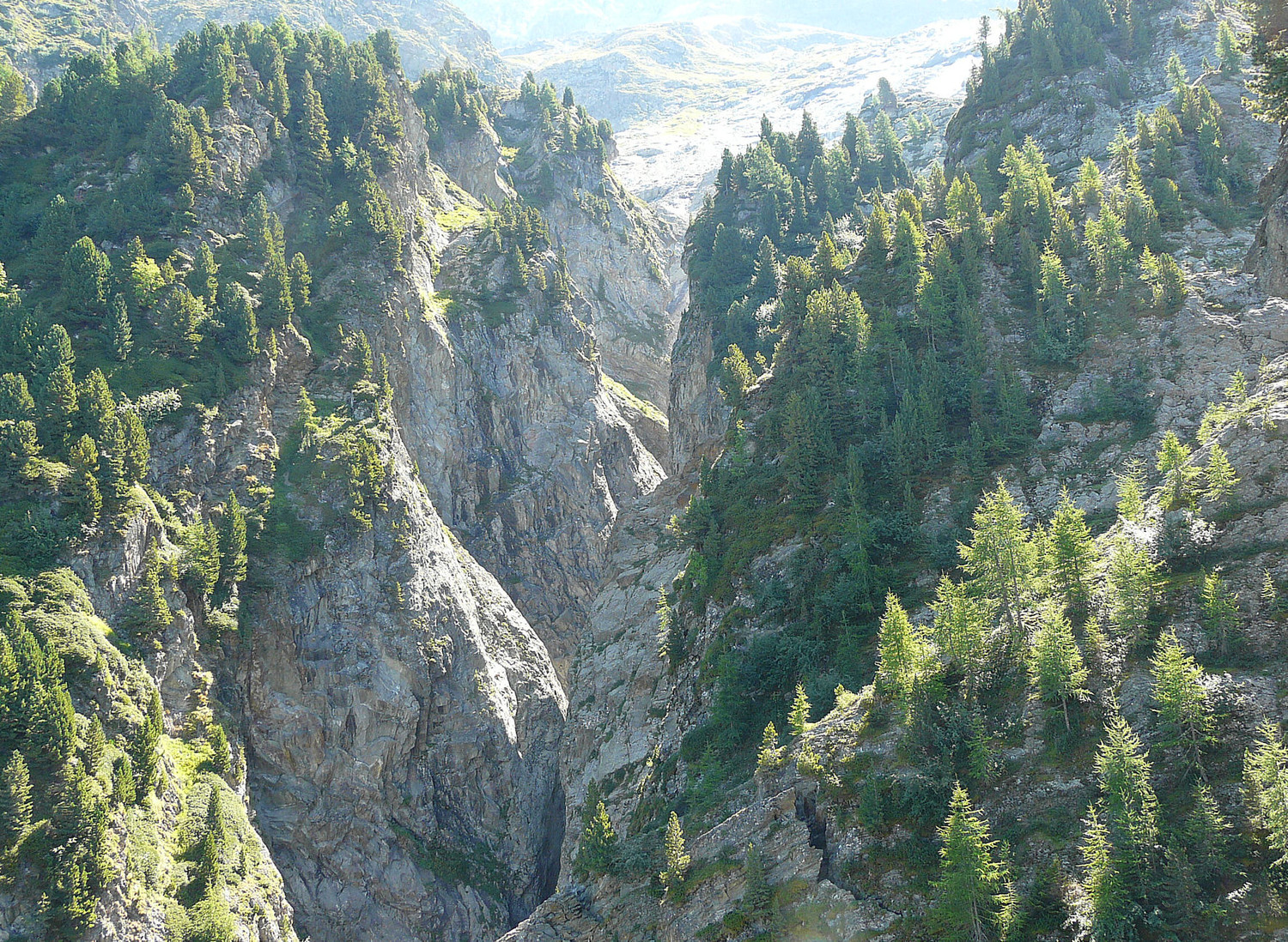 Les gorges de la Creusaz