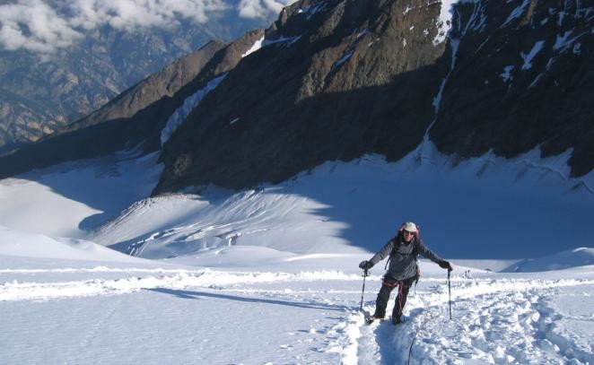 Marc - progression vers le sommet