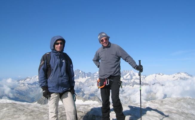 Marc et Patrick - au sommet de Galenstock