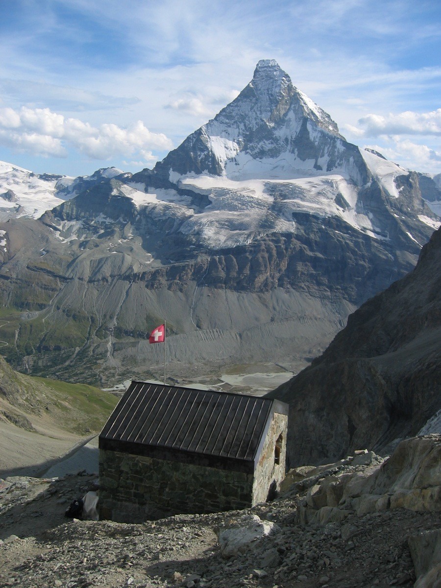La vue de l'Arbenbiwak