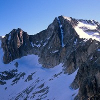 Pic Maudit : la Diagonale, vue depuis l'aiguille Juncadella