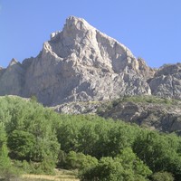 Le Chapeau de Gendarme depuis le Villard d'Abas