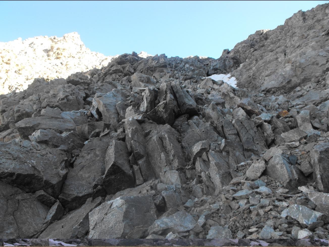 Le haut du Couloir Coolidge