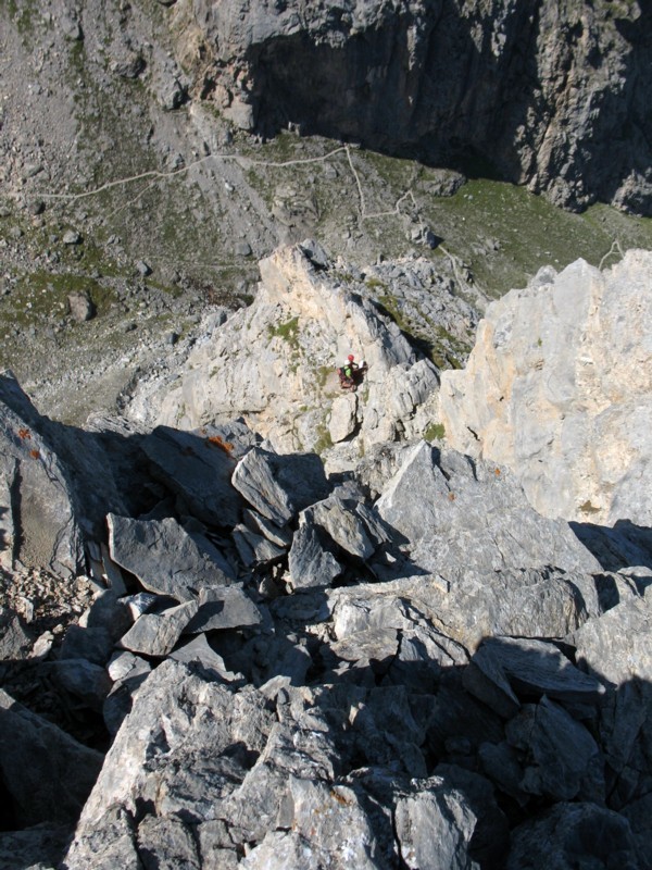 Petit Arcelin - Vers le bas