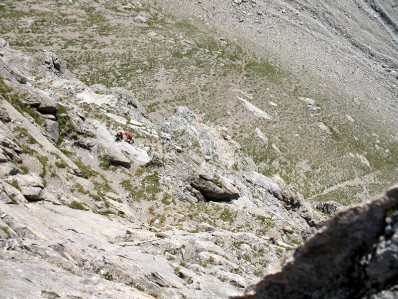 Petit Arcelin - Vue sur la descente