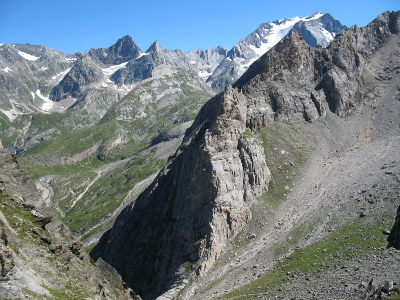 Petit Arcelin vue du col du Grand Marchet
