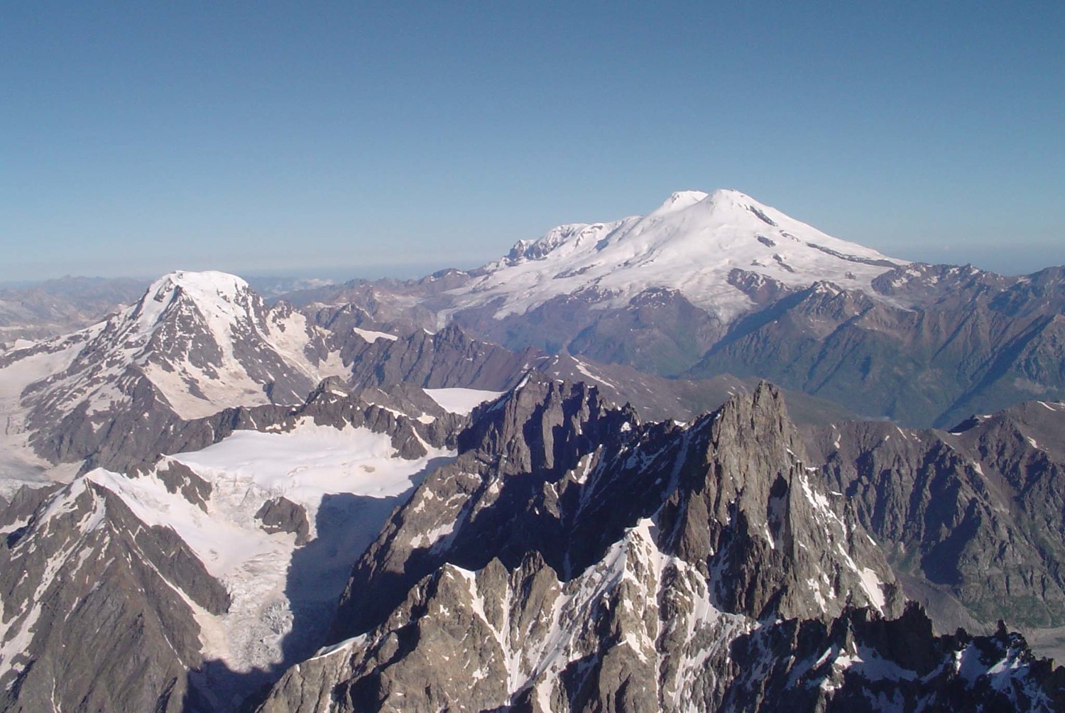 vue sur l'Elbrouz