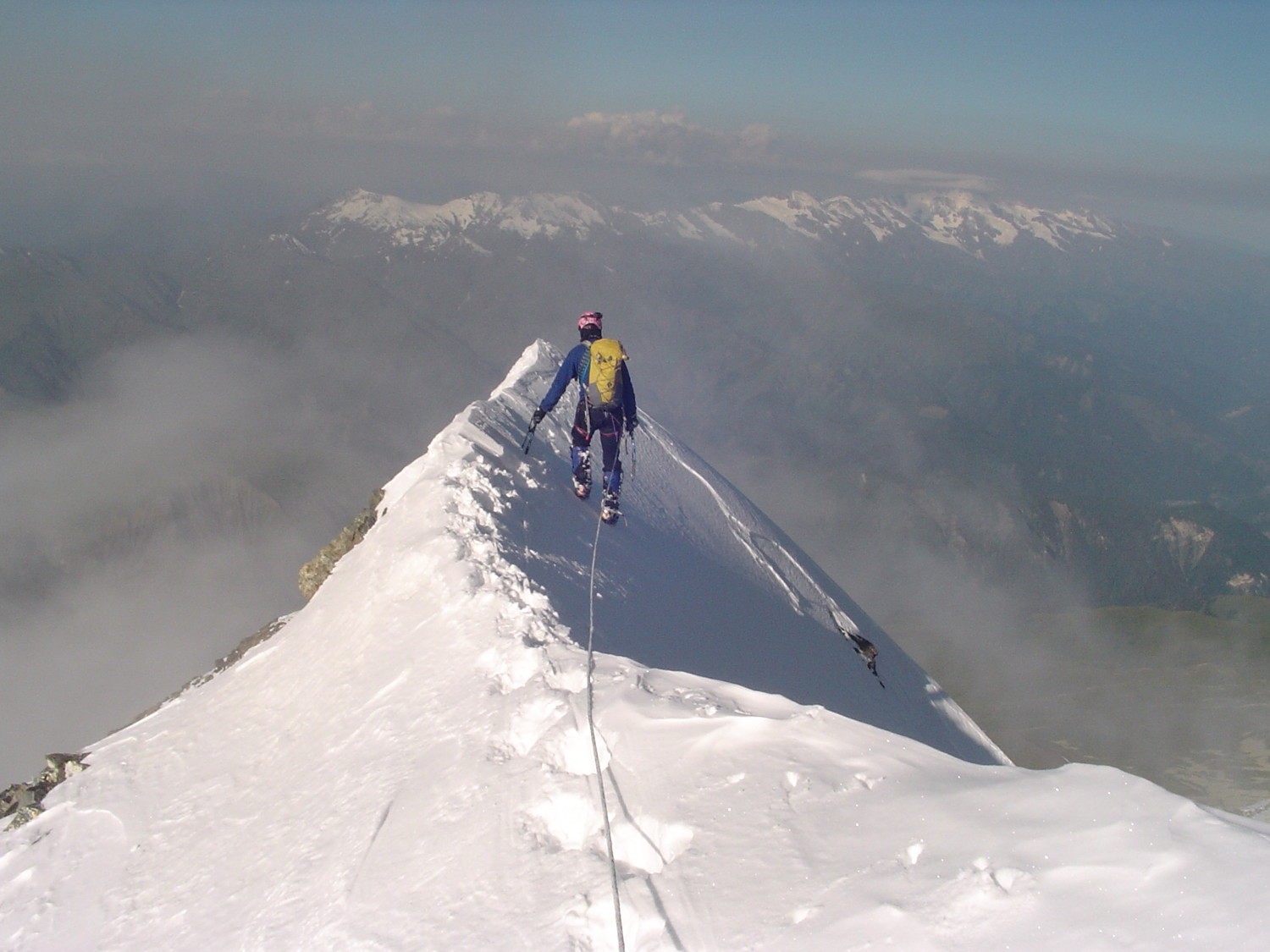 descente de l'arête 2