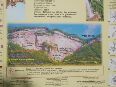 Via ferrata de la cascade de l'Oule 