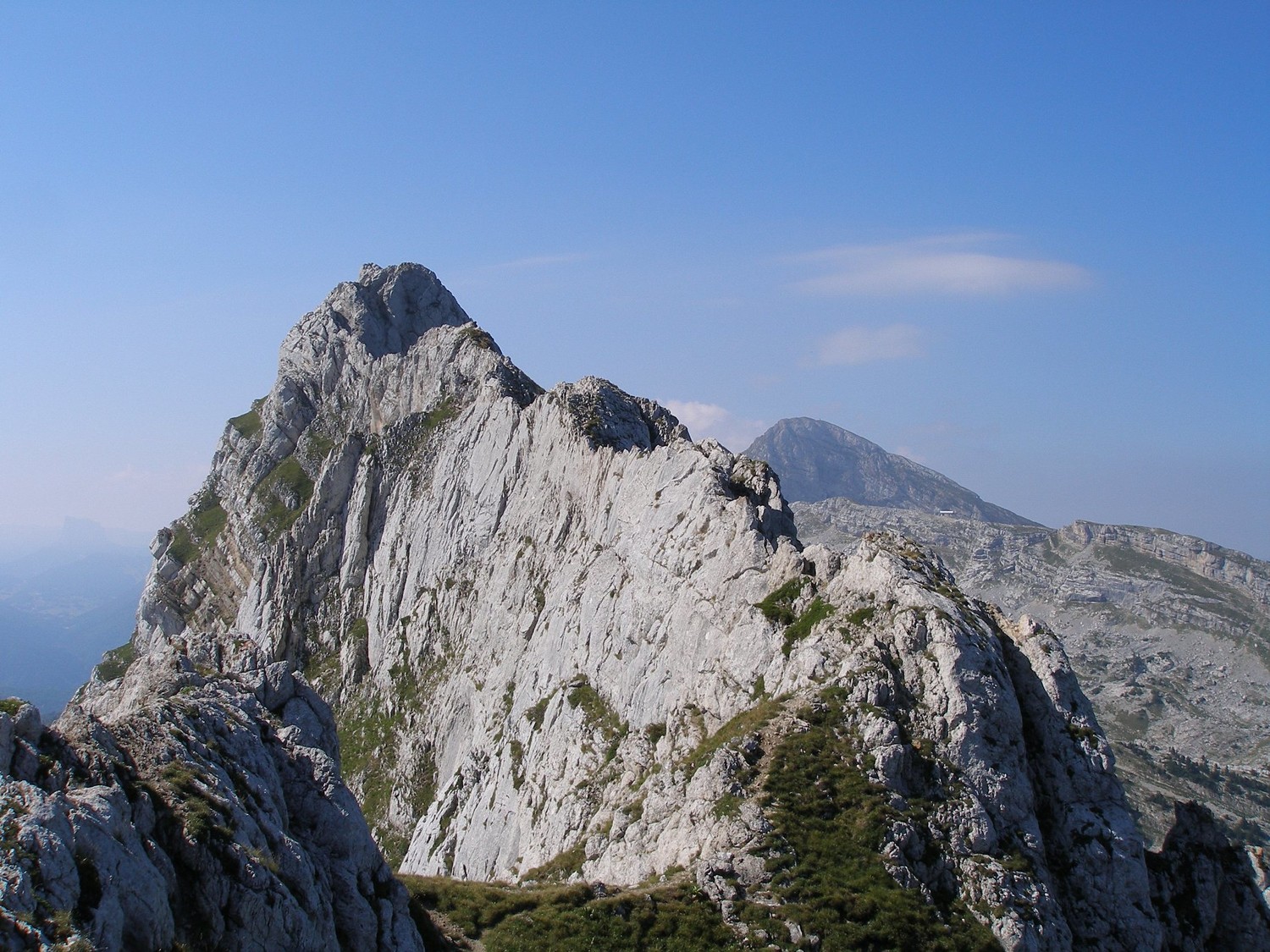 Arètes du Gerbier : Le rasoir