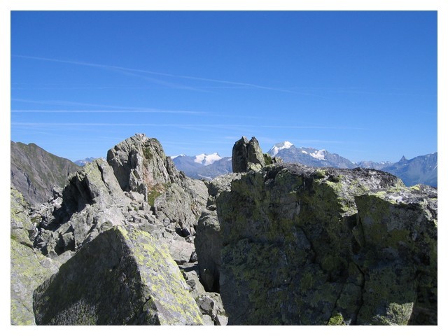 Arête terminale de la tête de la Balme