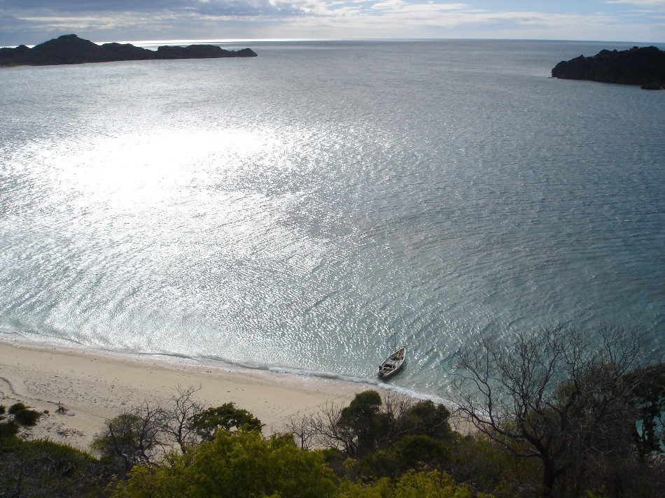 Vue du sommet de l'île